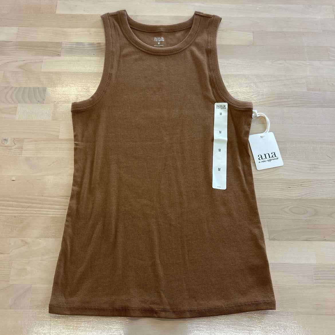 A New Approach Size M Brown Tank