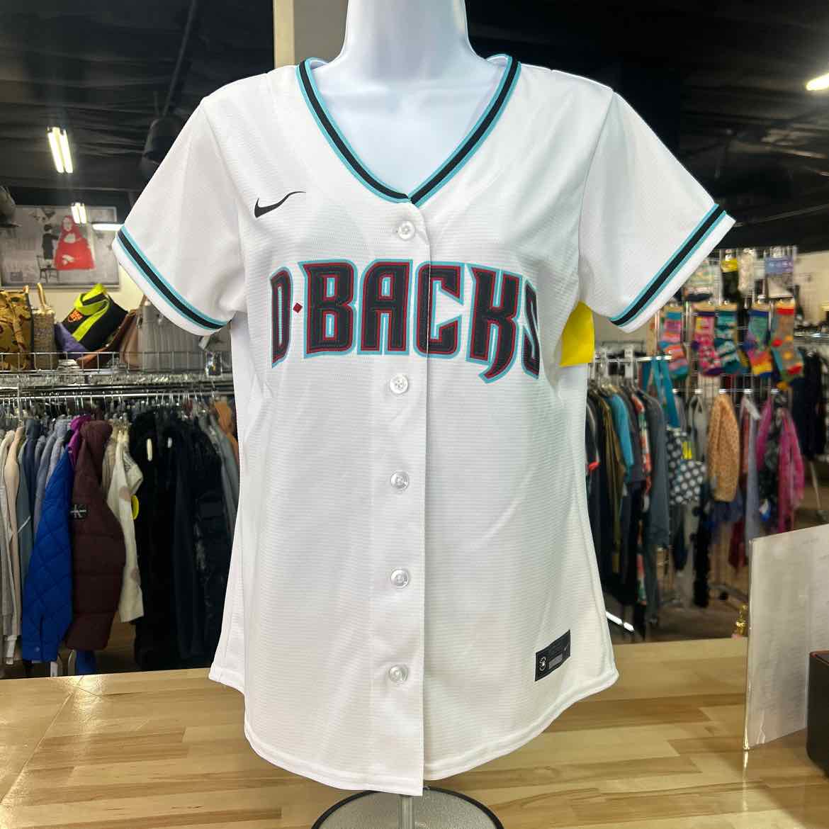 MLB Size M White Jersey