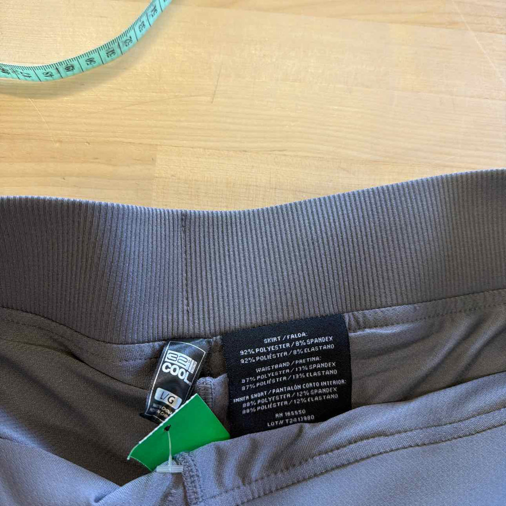 32 degrees Size L Grey Preloved Athletic Skort