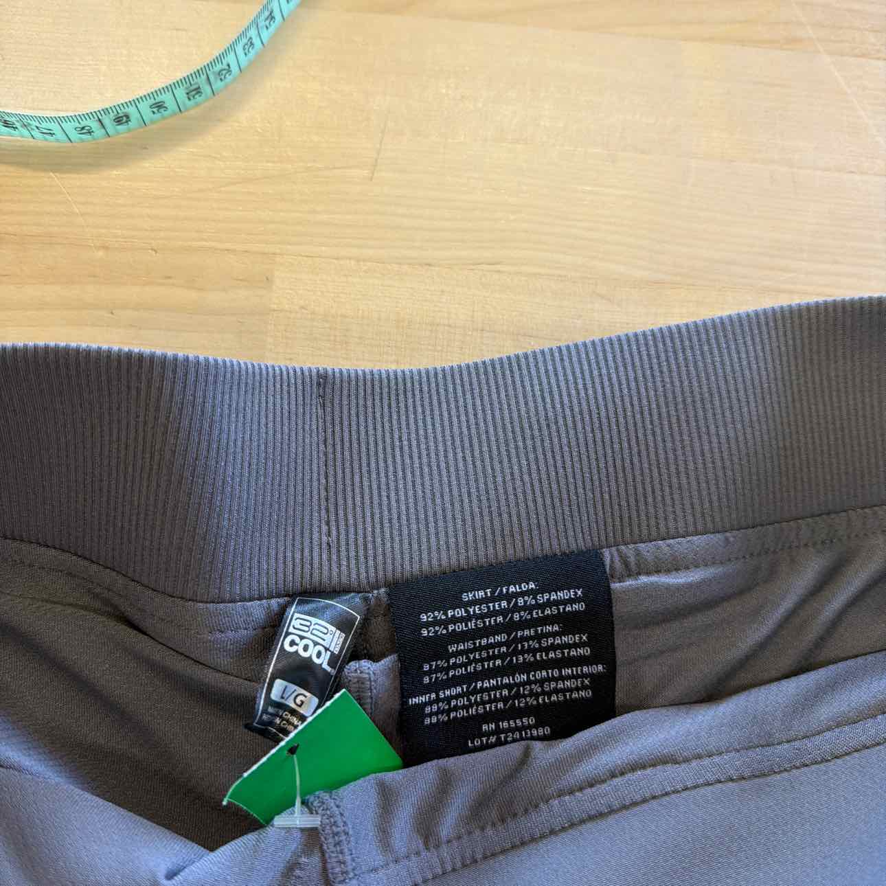 32 degrees Size L Grey Preloved Athletic Skort