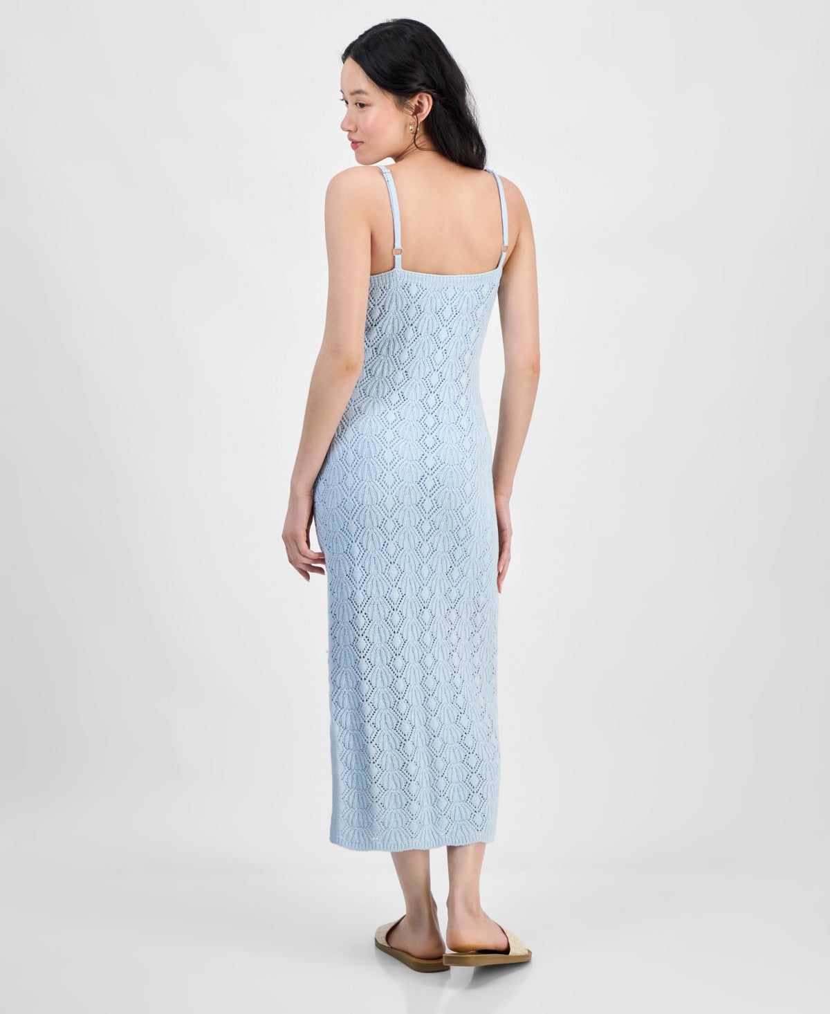 hippie rose Size XS Seashell Crochet MIDI Dress