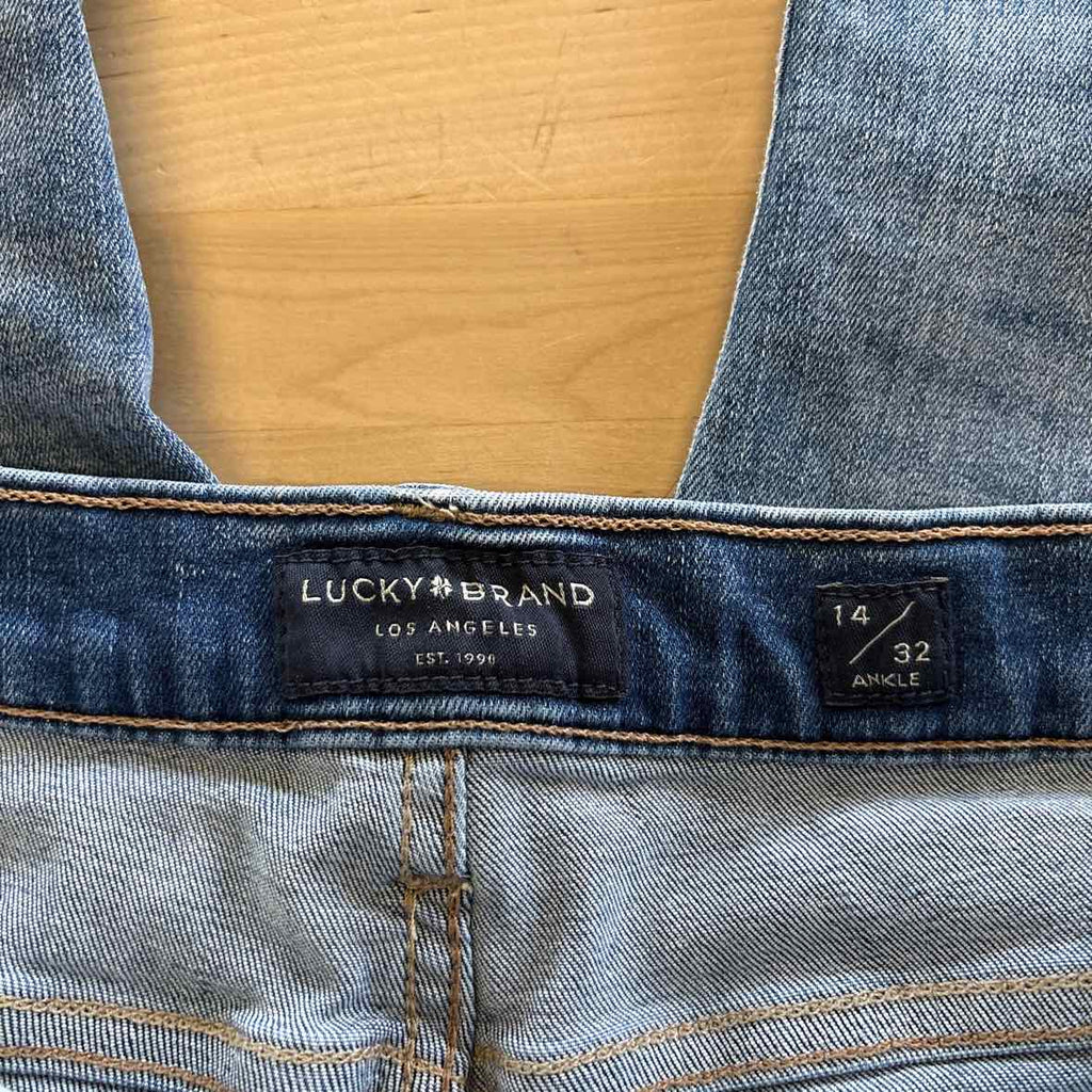 Lucky Brand Size 14 Denim Preloved Jeans