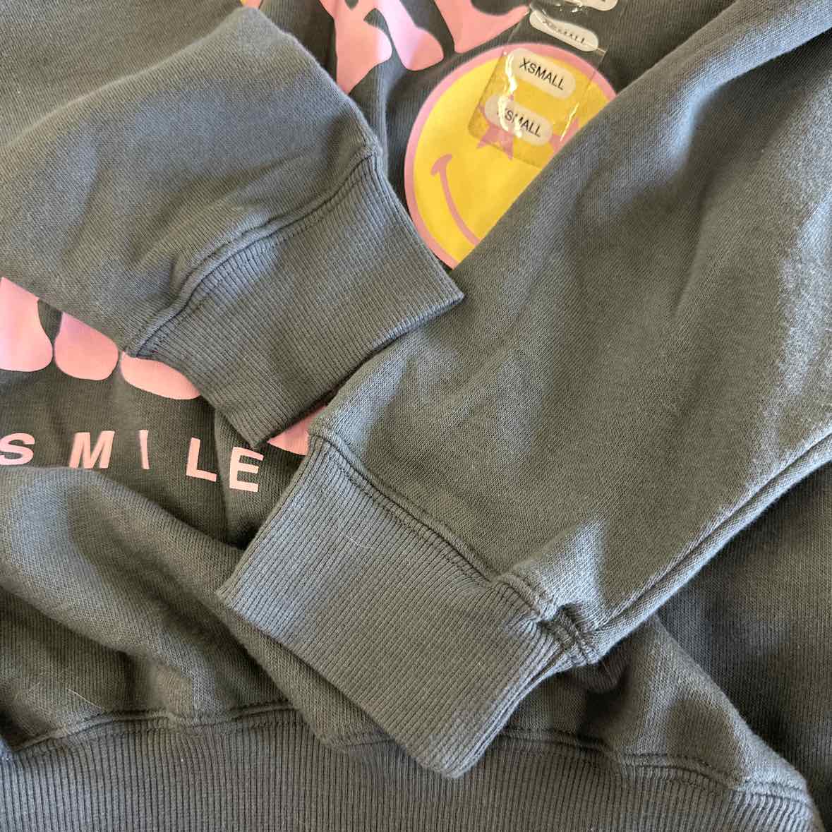 Smiley World Size XS Gray Sweater