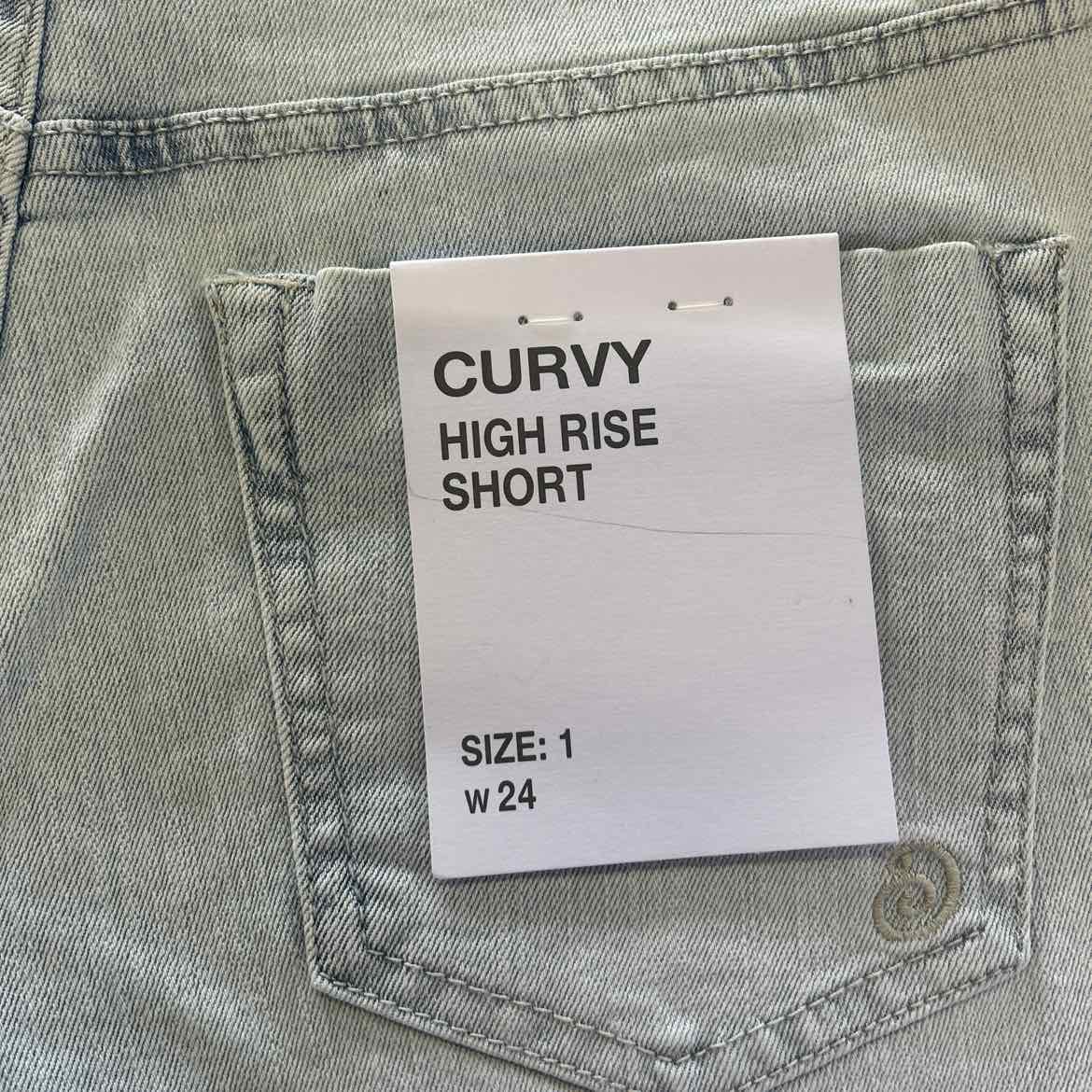 Indigo Rein Juniors' Embroidered Floral Frayed-Hem Denim Shorts - Light Blue