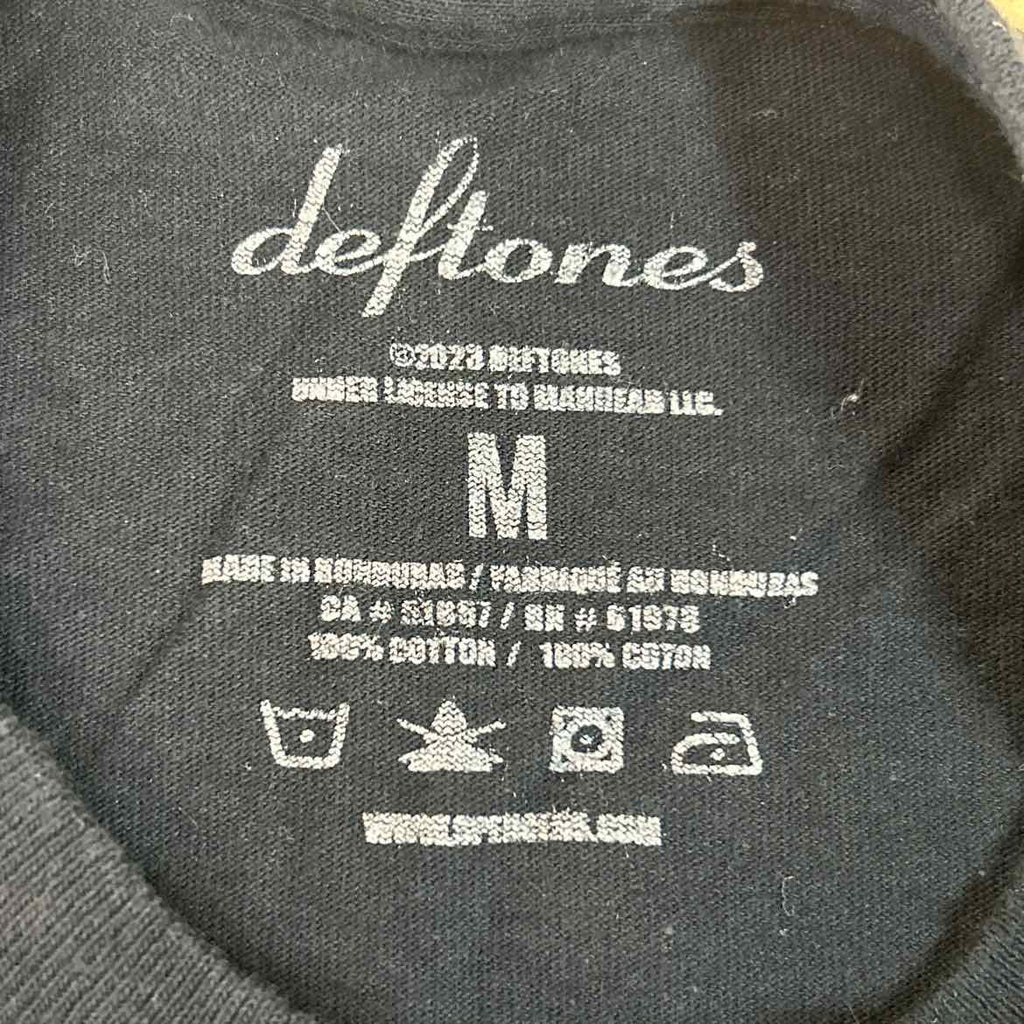 Deftones Size M Black Preloved MENS T-shirt