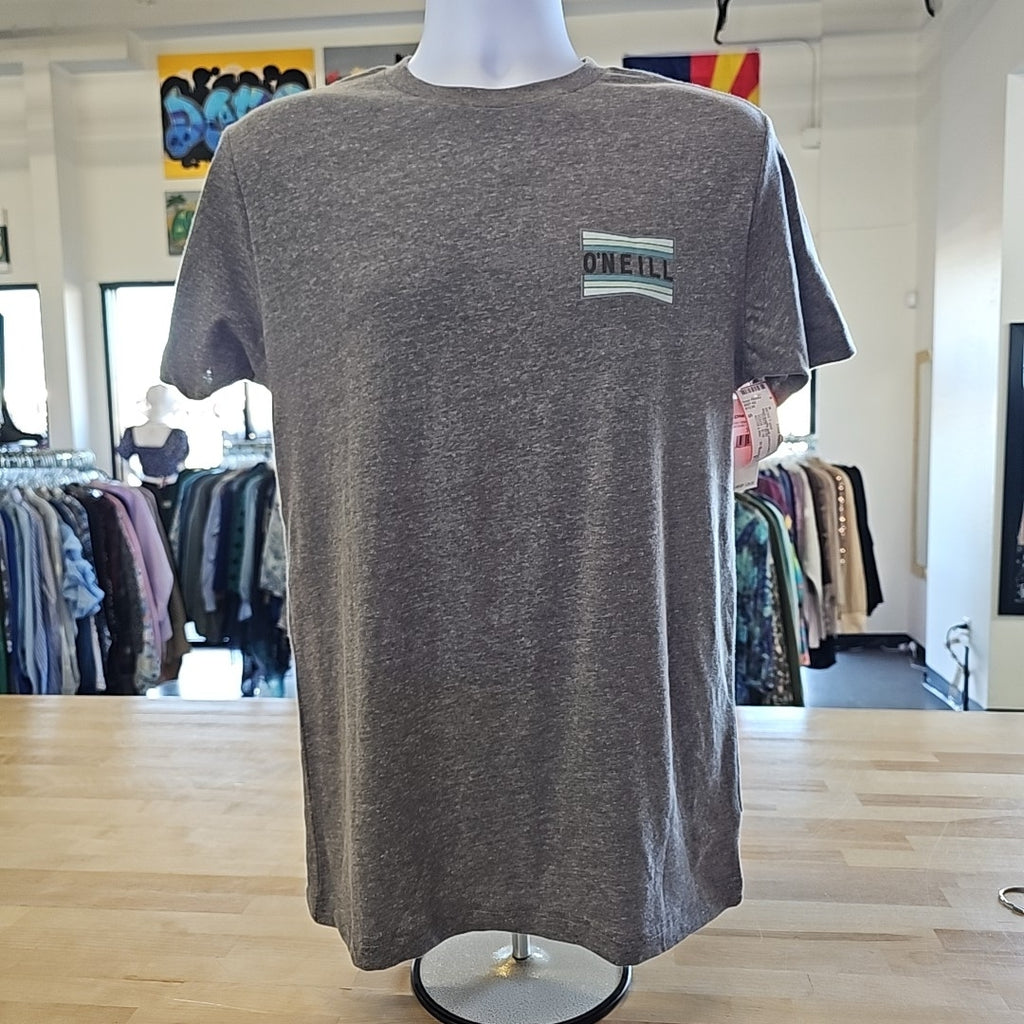 O'Neill Men's Working Stiff Graphic Tees - Heather Grey