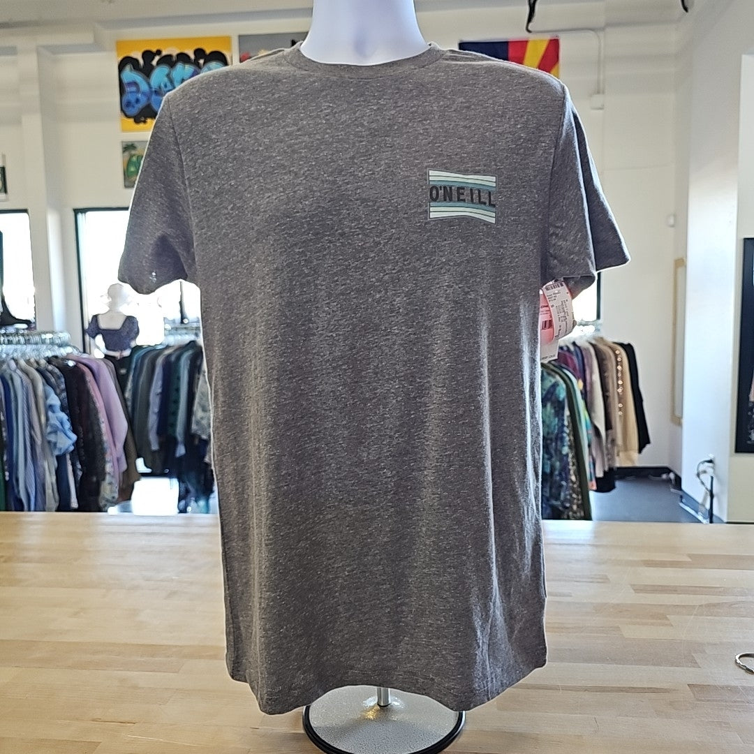 O'Neill Men's Working Stiff Graphic Tees - Heather Grey