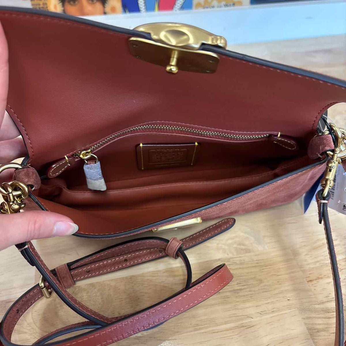 Coach Rust New Handbag
