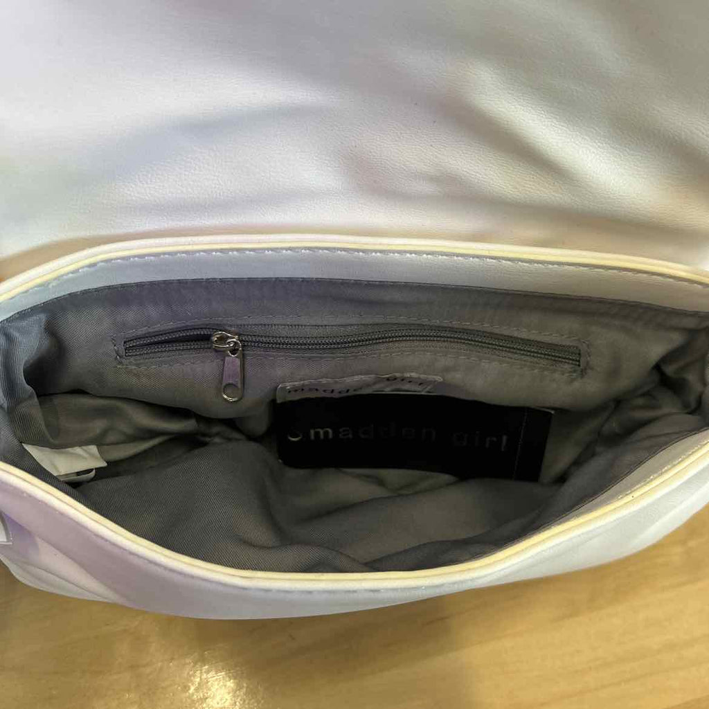Madden Girl White Handbag
