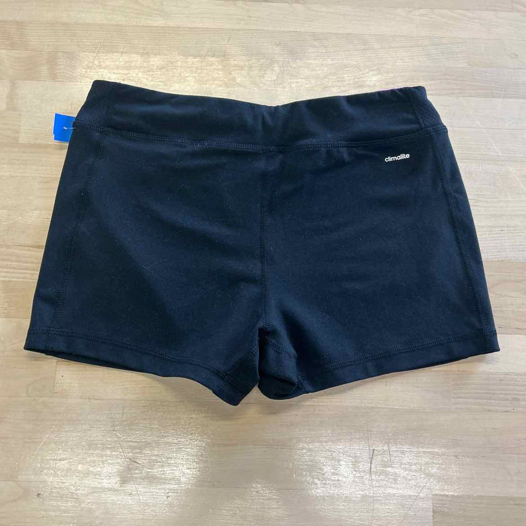 Adidas Women Size M Black Preloved Shorts