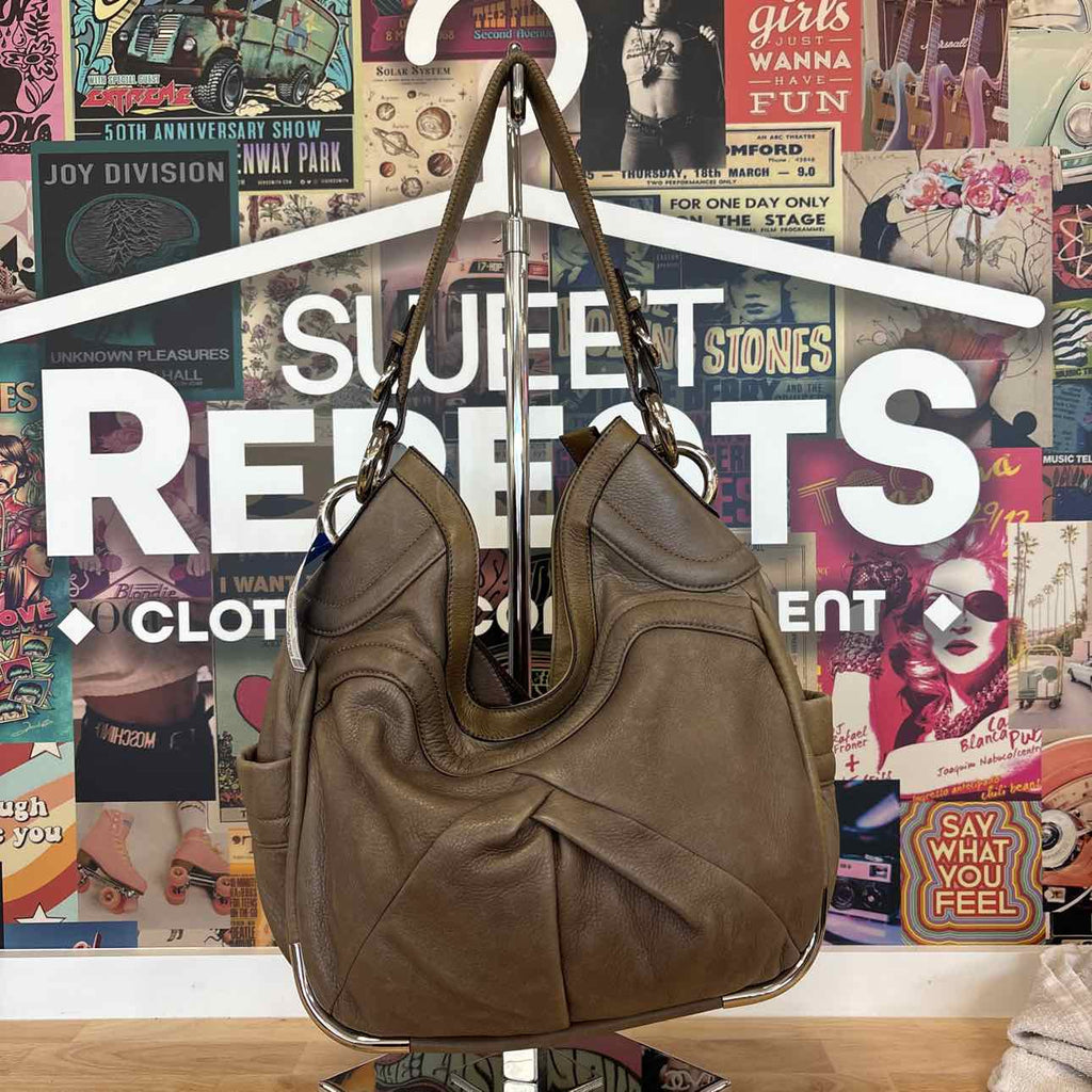 B. Makowsky Green Preloved Handbag