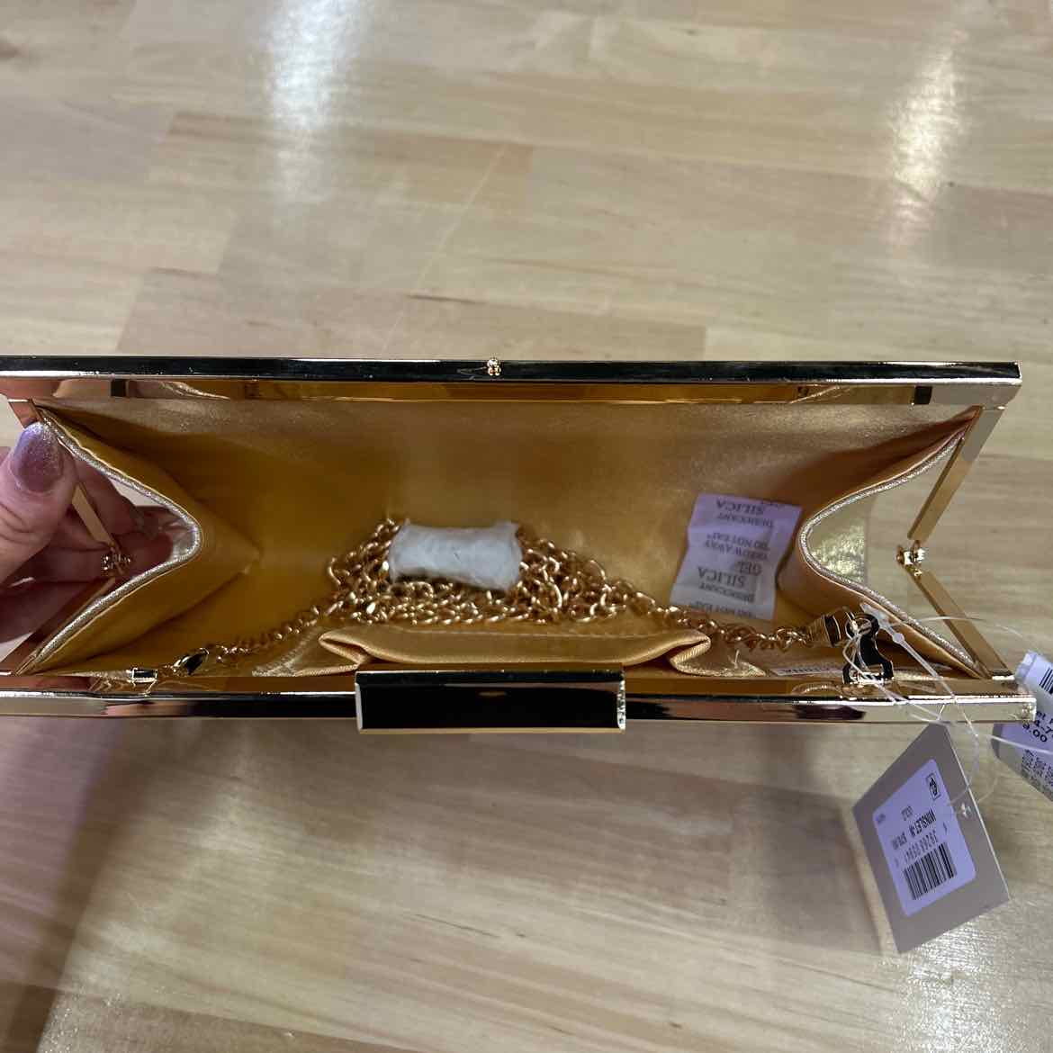 Women's Crystal Frame Clutch