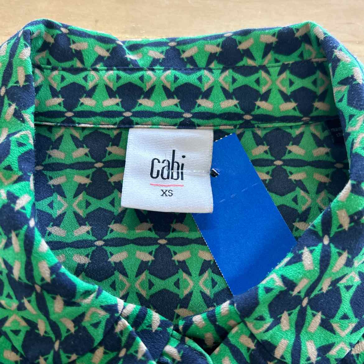 Cabi Size XS Multi Color Button Down Shirt