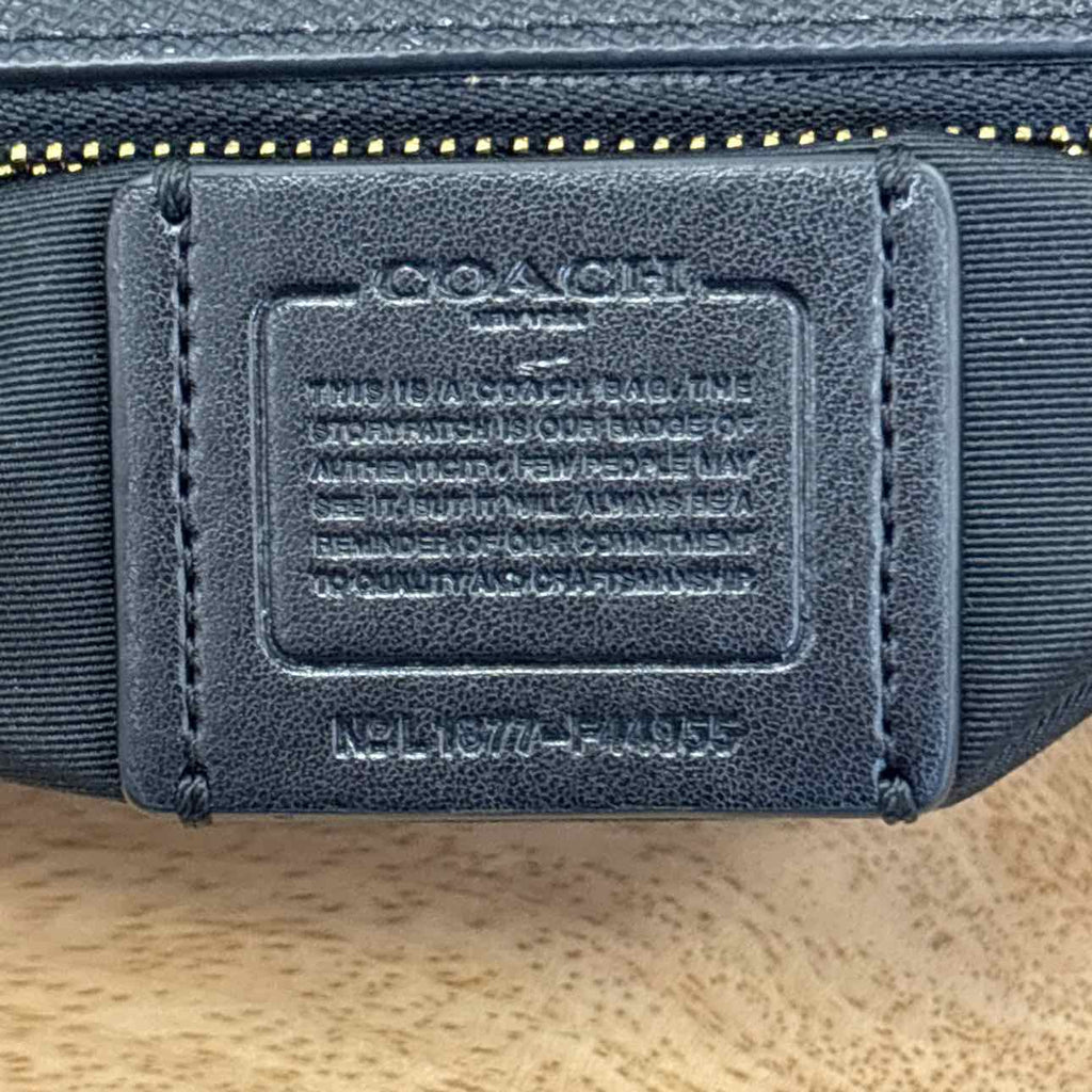 Coach Black satchel Purse