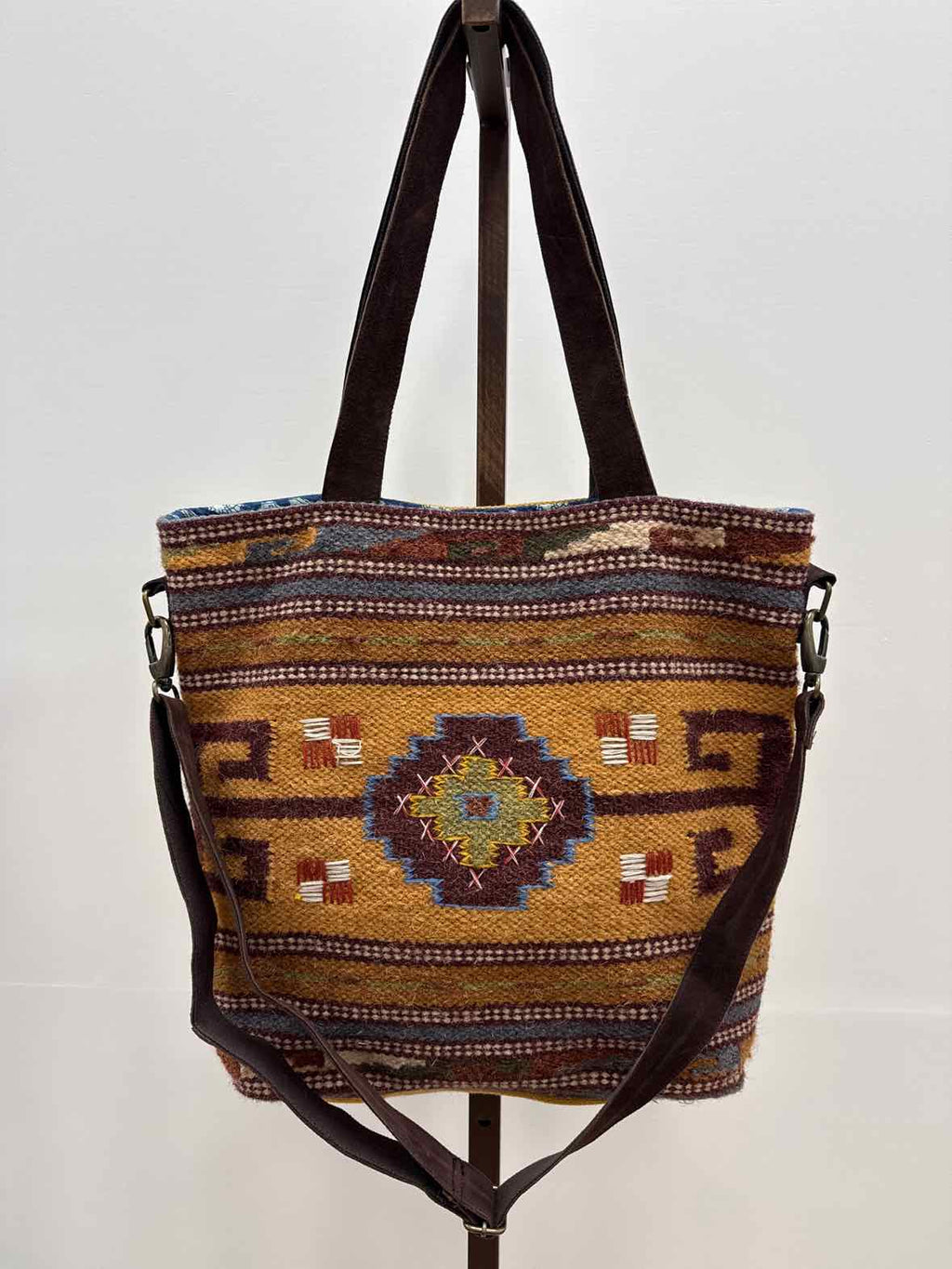 Sundance Mustard print Totes