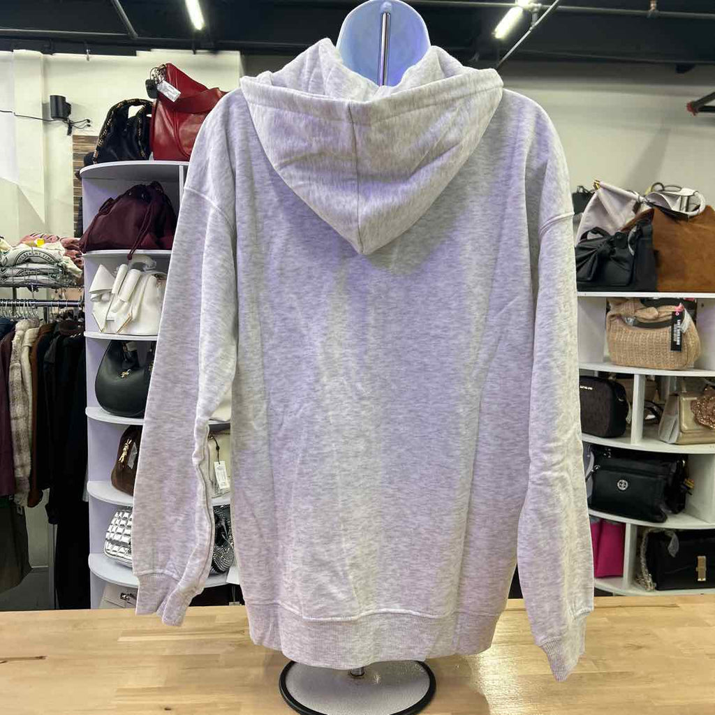Ultra Flirt Juniors' Full-Zip Applique Boyfriend Hoodie