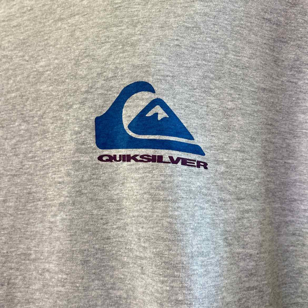 Quicksilver Size XXL Gray New MENS Long Sleeve Shirt