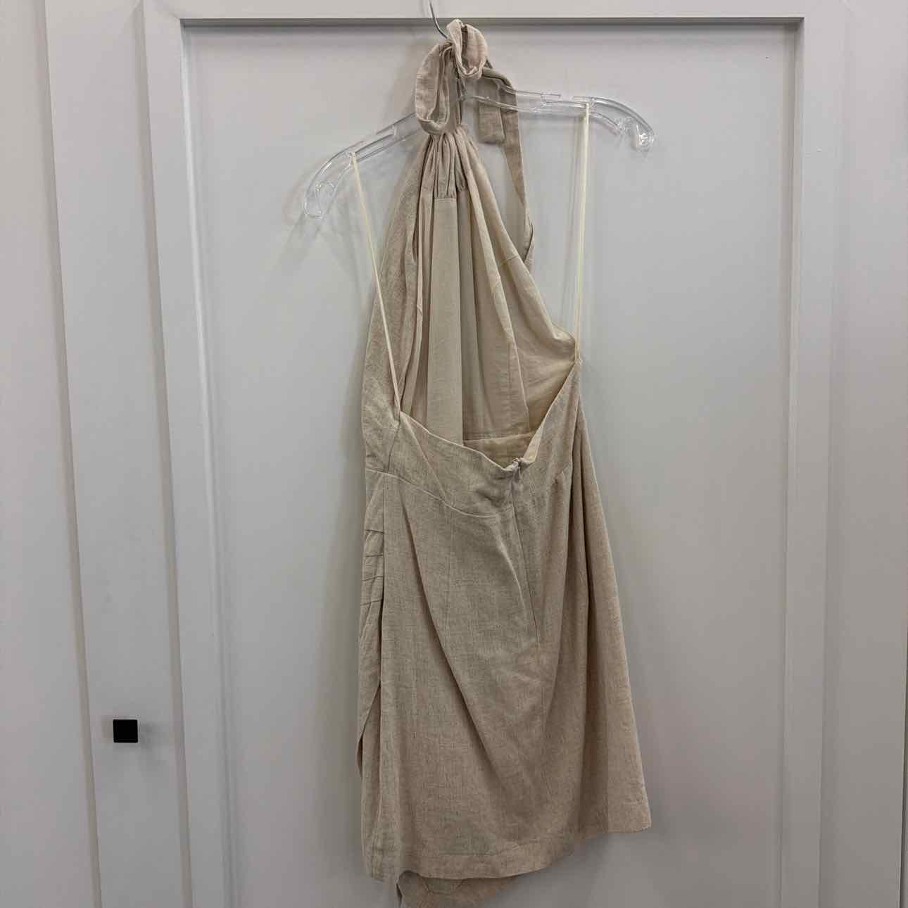 Bardot Size 6 Tan Preloved Dress