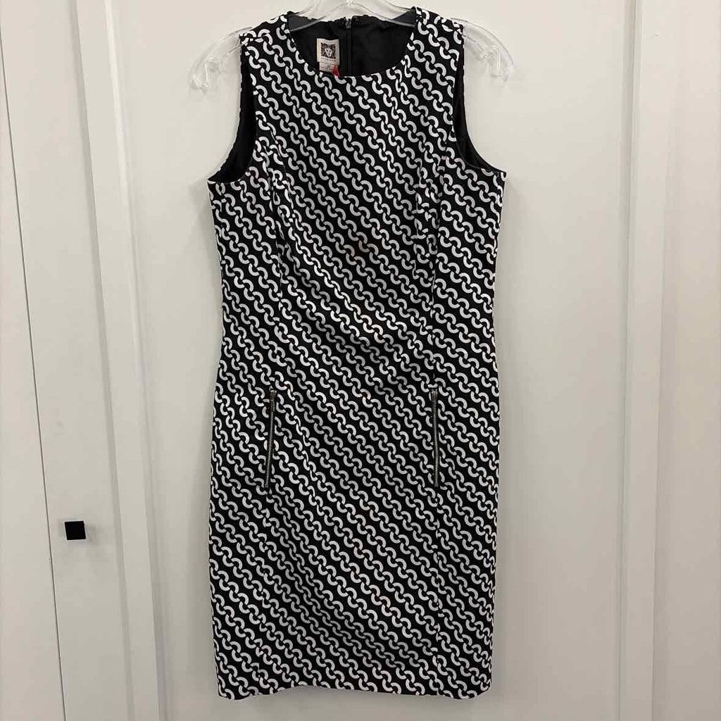Anne Klein Size 10 Black/White Preloved Dress