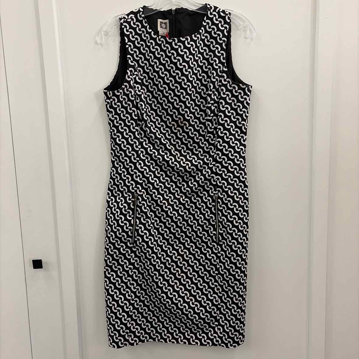 Anne Klein Size 10 Black/White Preloved Dress