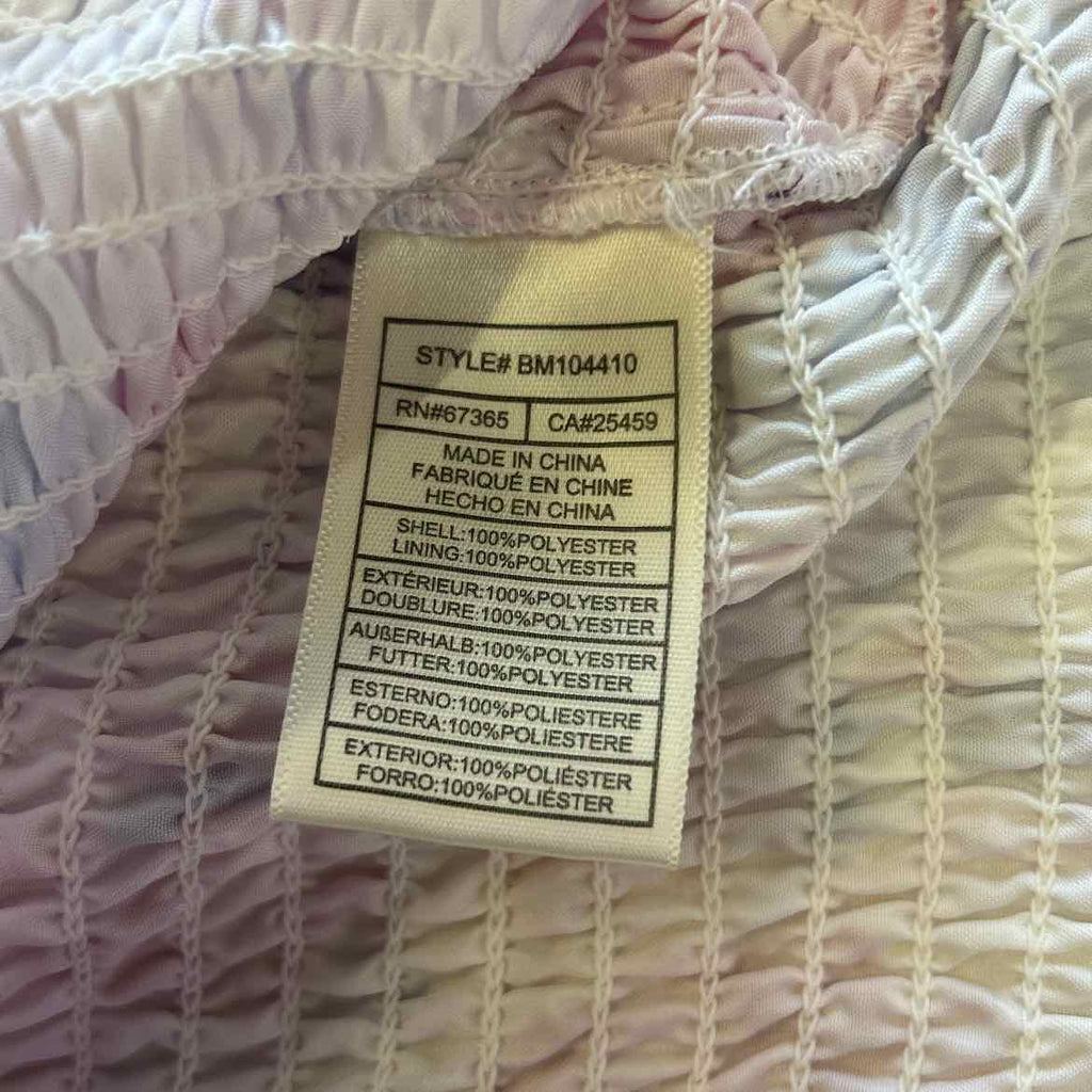 BB Dakota Size XL Pink White Blue New Blouse LS