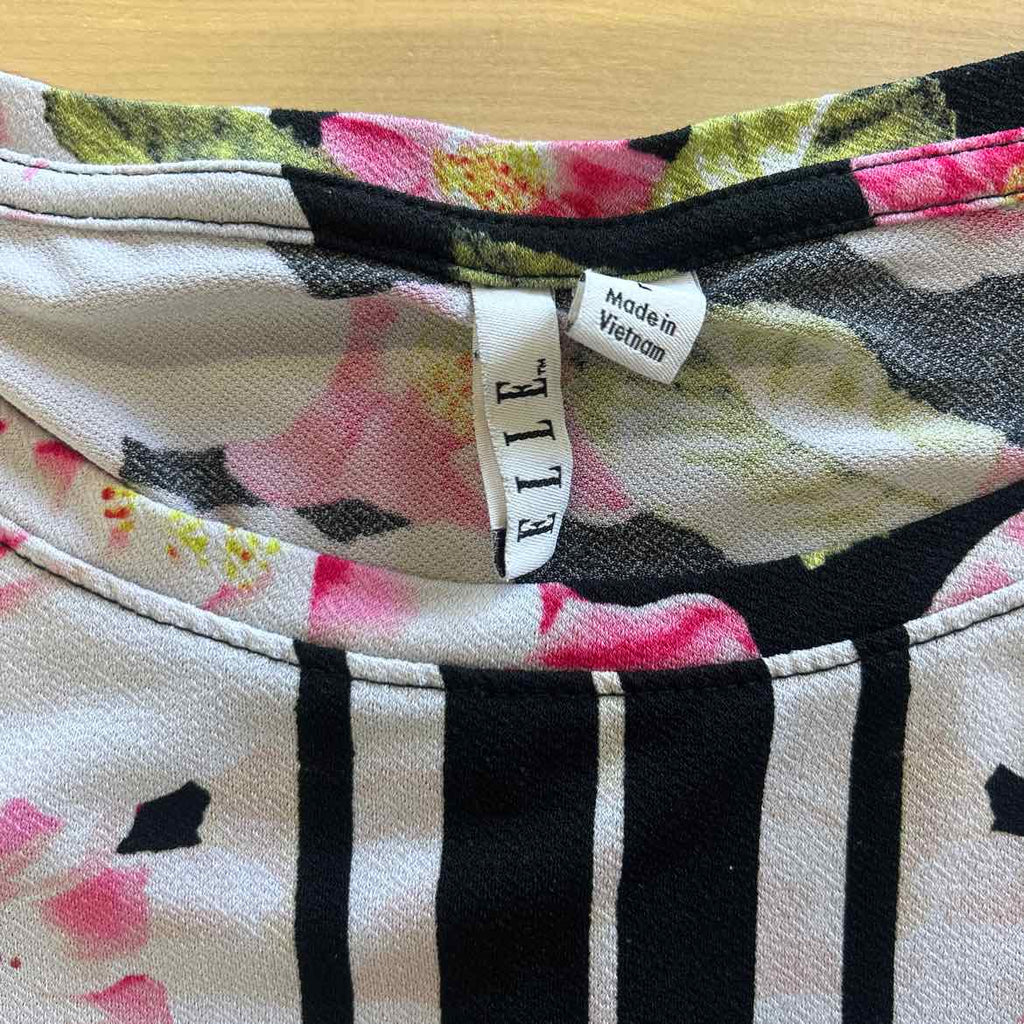 Elle Size L White Preloved Blouse SS