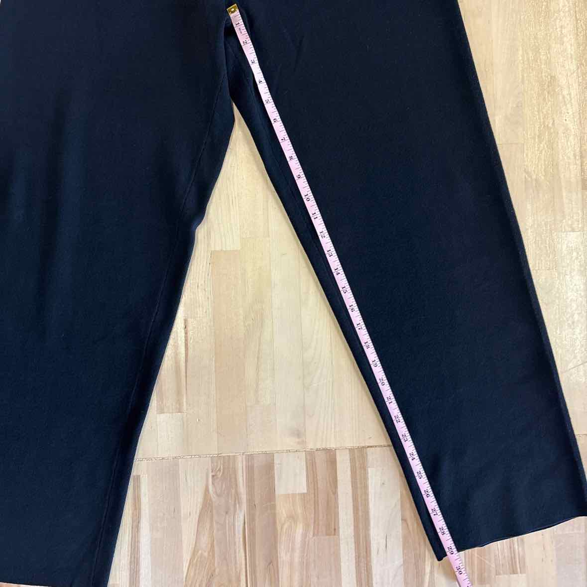 Eileen Fisher Size L Black Pants