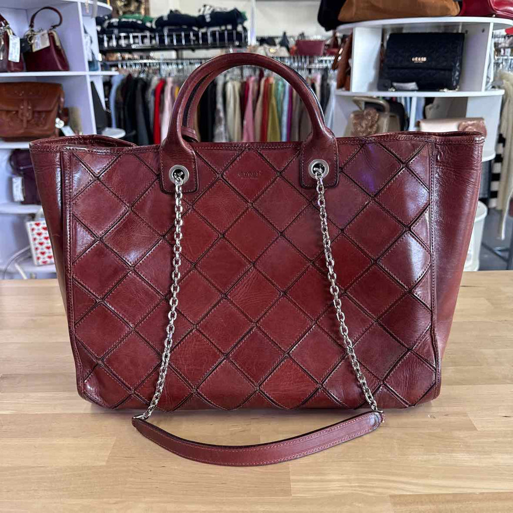 Old Trend Brown Tote Leather New Handbag