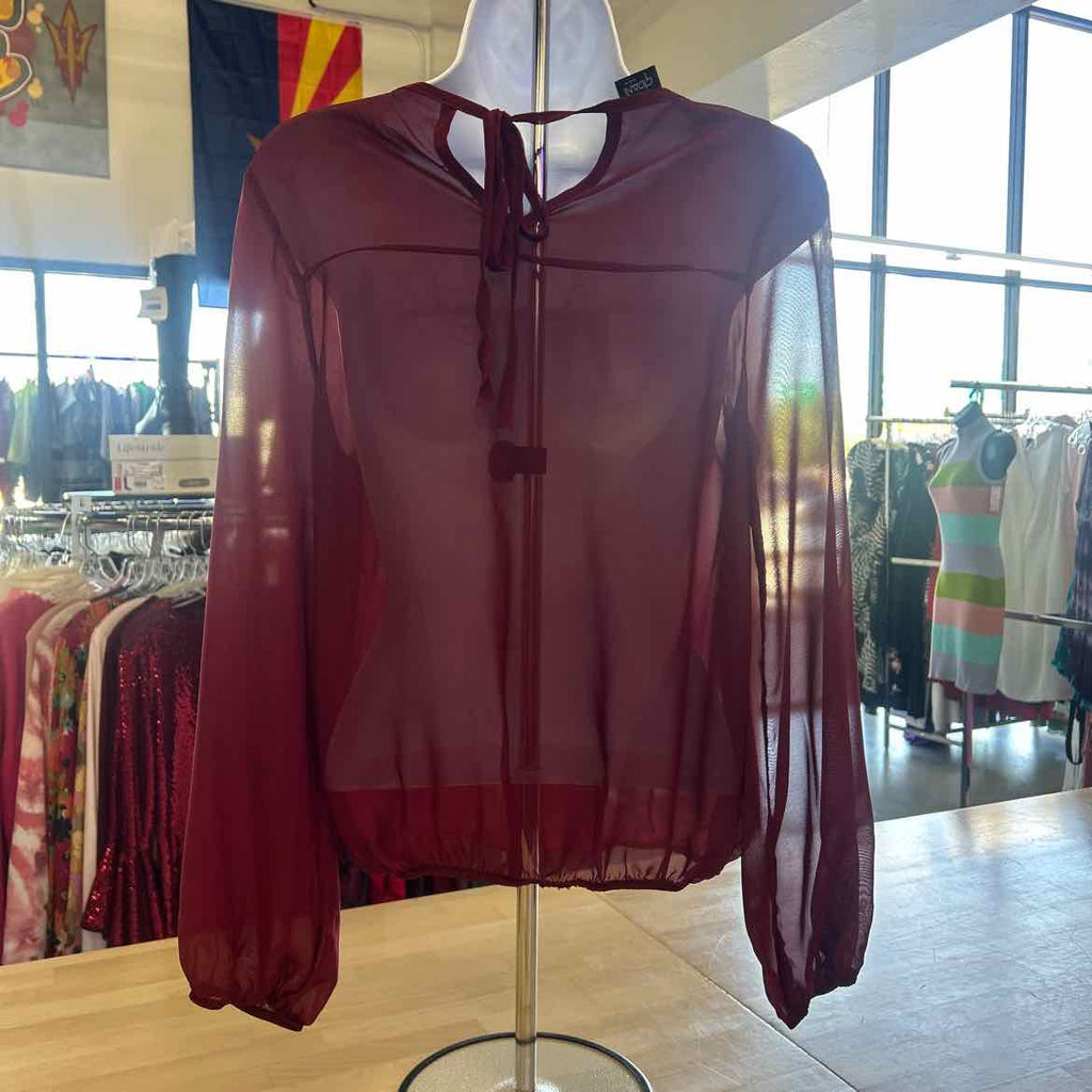 Gidani Size S Red Preloved Blouse