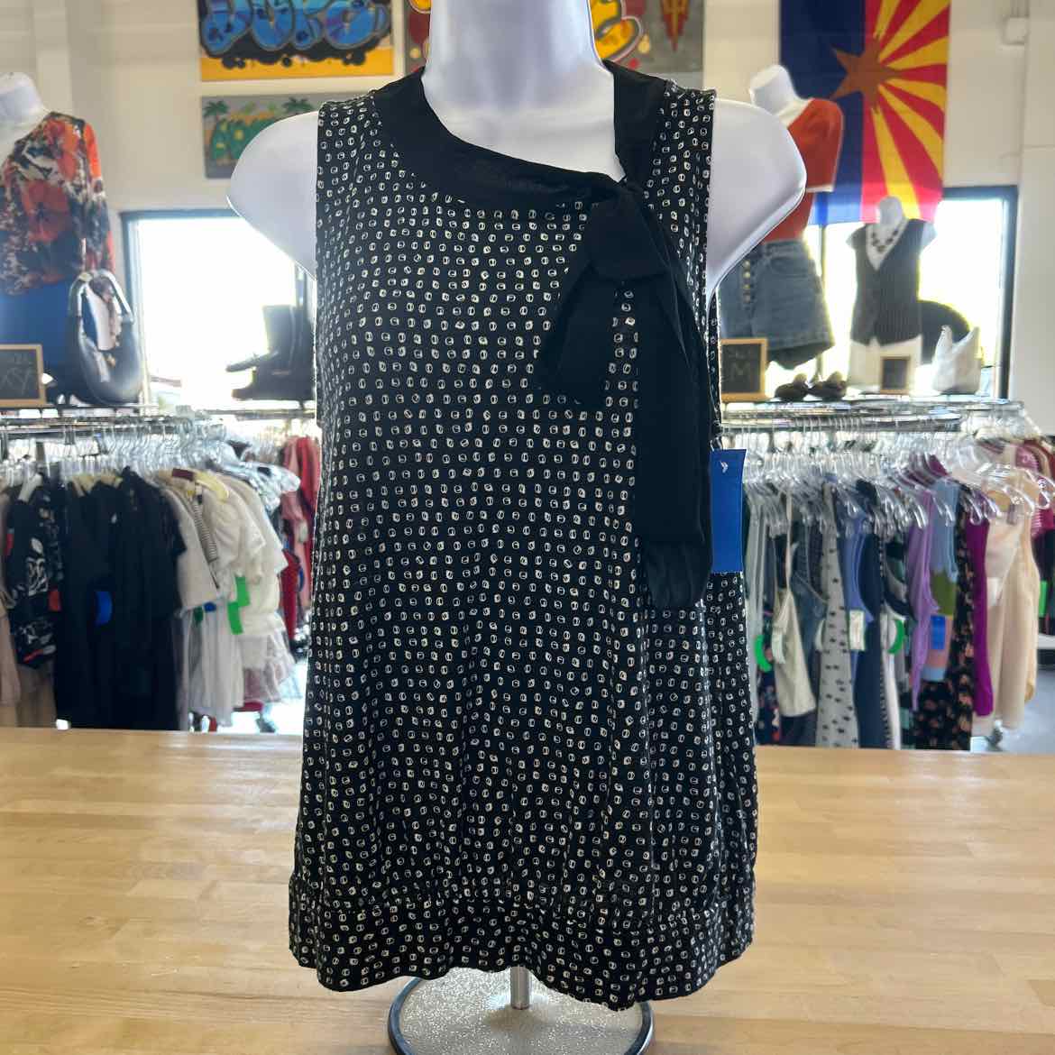 Deletta Size S Black Preloved Tank