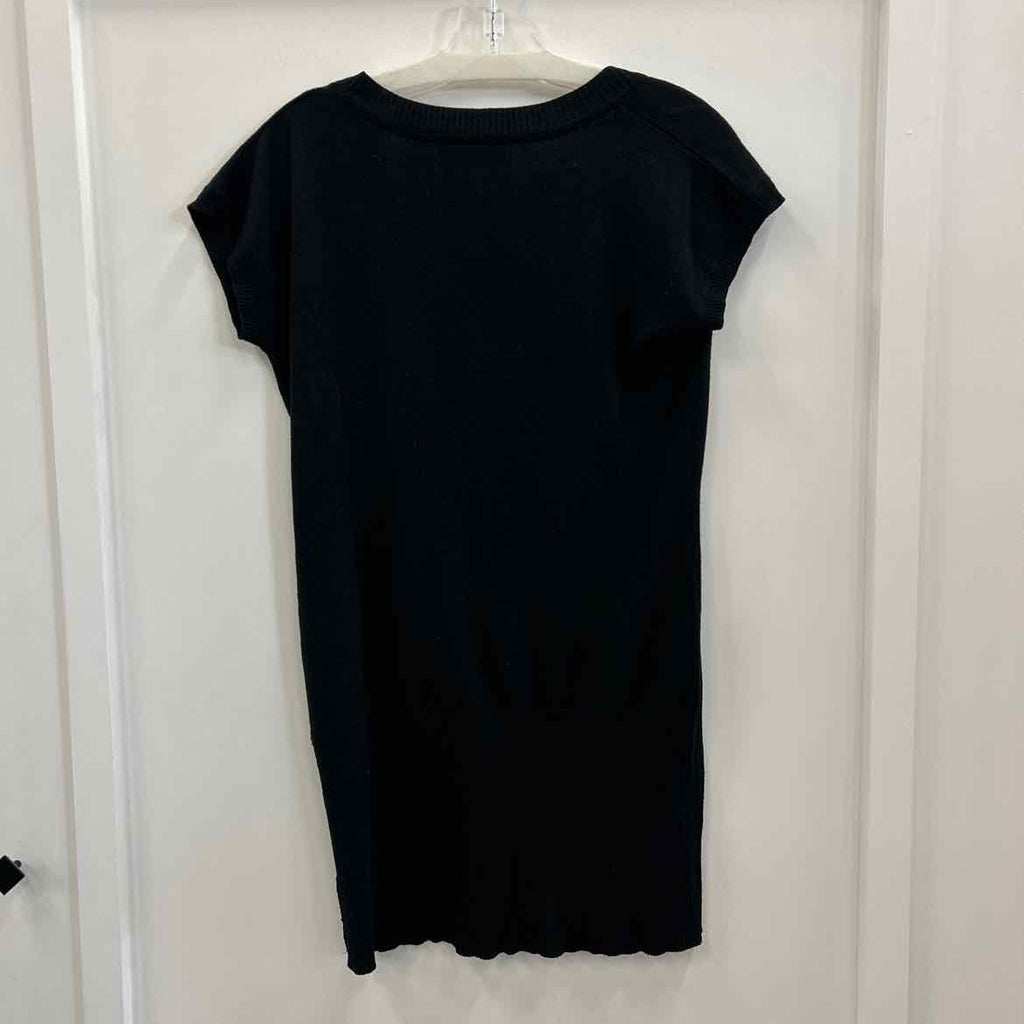 say what Size L Black Knit Preloved Dress