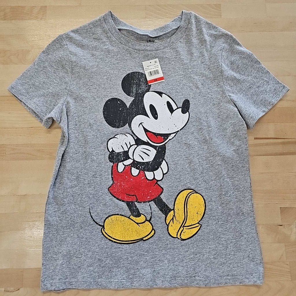 Disney Size XS Gray T-shirt