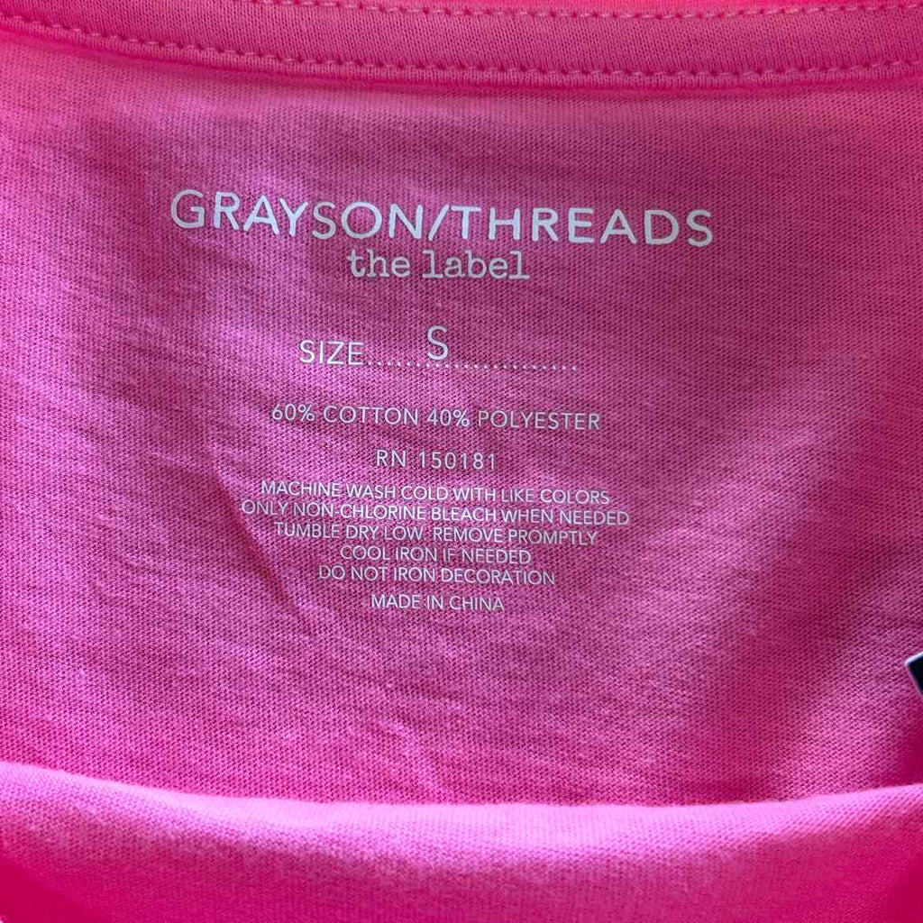 Grayson Threads Size S Pink T-shirt