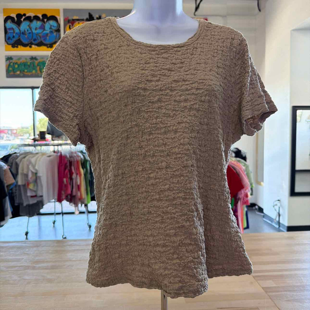 DKNY Size XL Tan Preloved Shirt