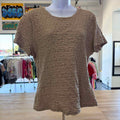 DKNY Size XL Tan Preloved Shirt