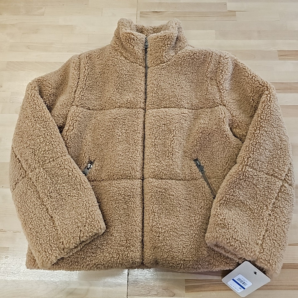 Levi's Women's Stand Collar Sherpa Puffer Jacket