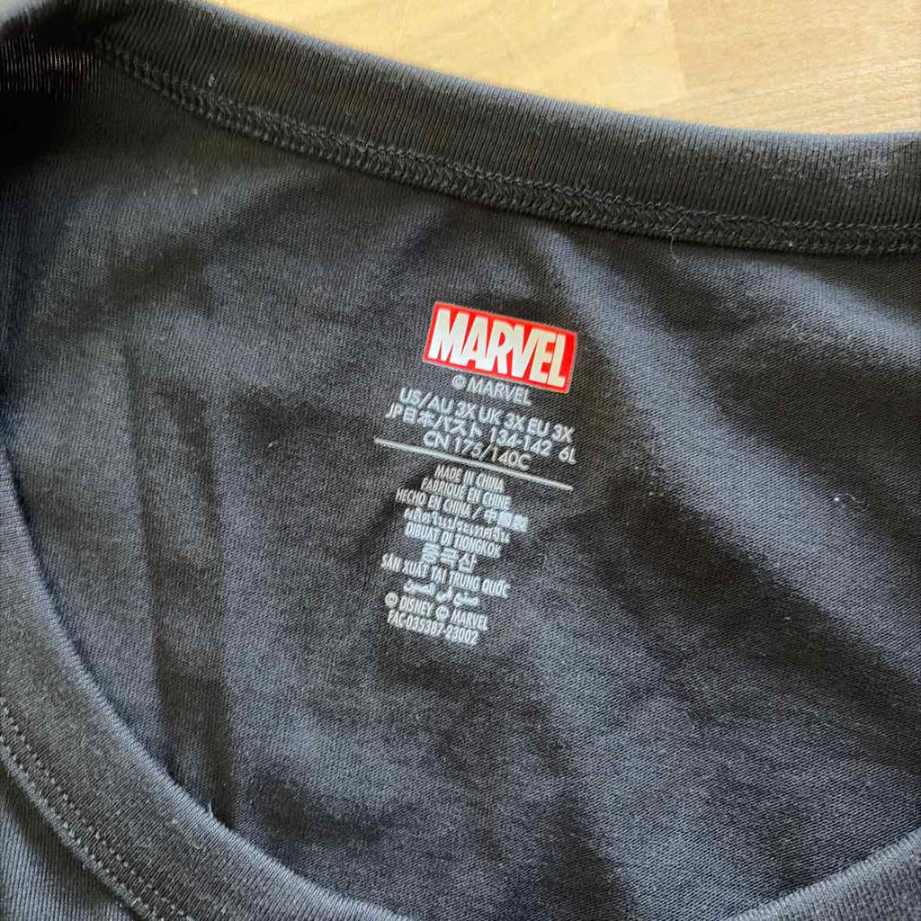Marvel Size 3XL Black Preloved MENS Tank Top
