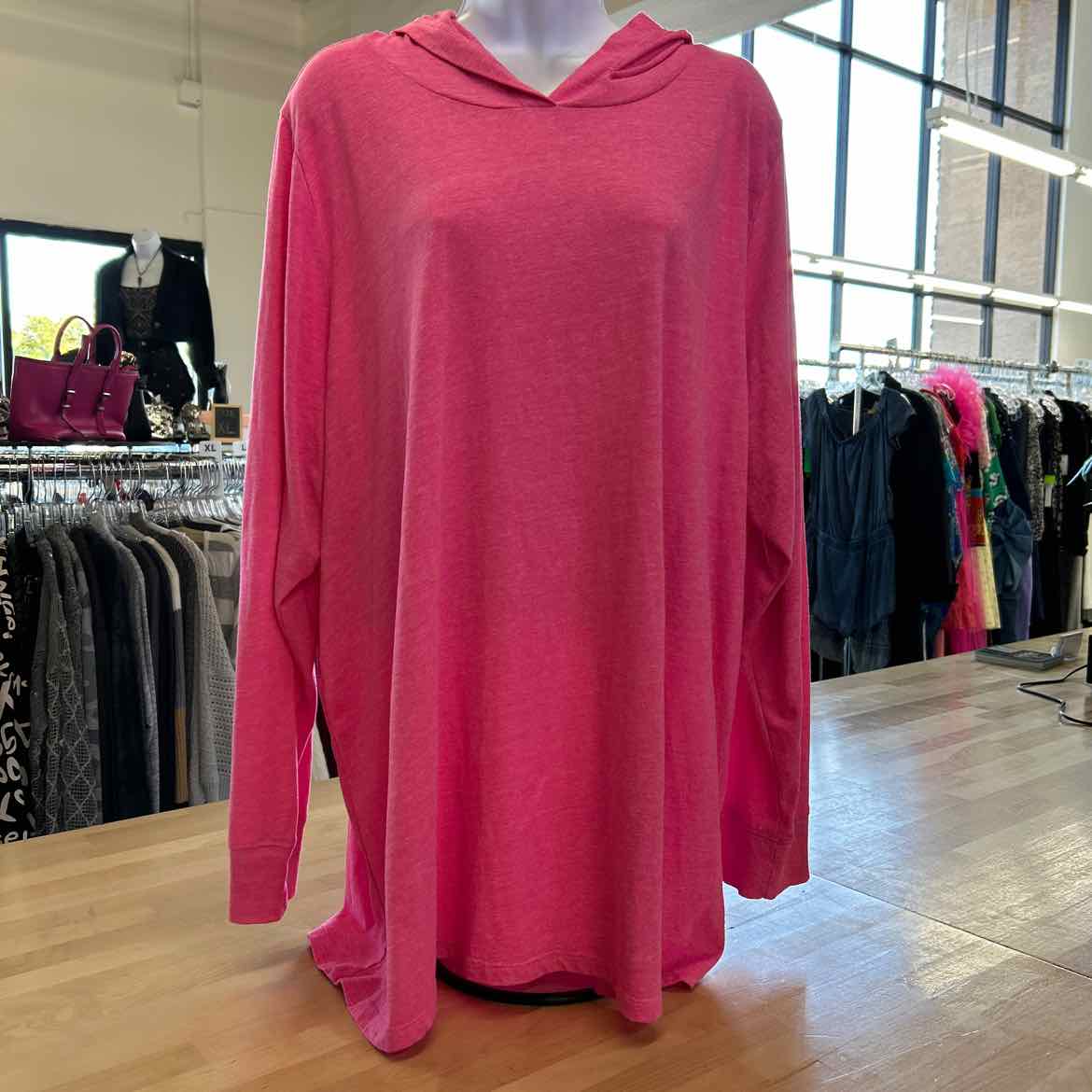 Torrid Size 4 Pink Long Sleeve
