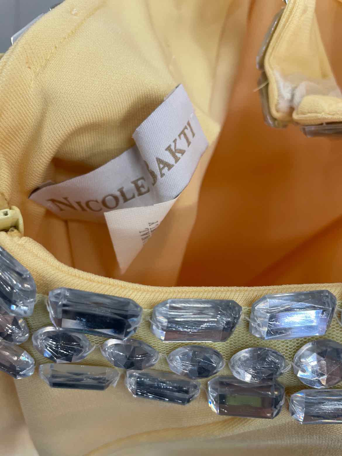 Nicole Bakti Size XS Yellow Dress