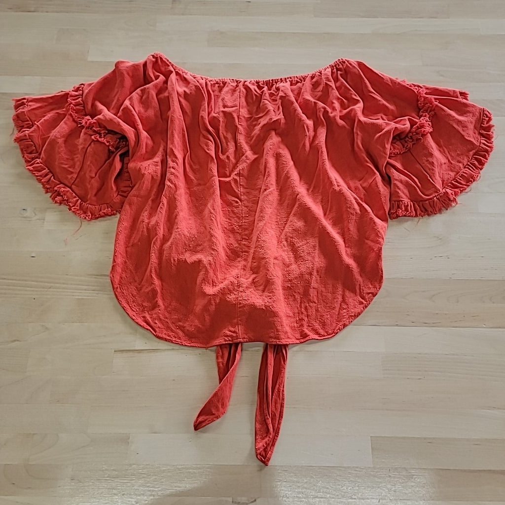 Umgee Size M Red Blouse