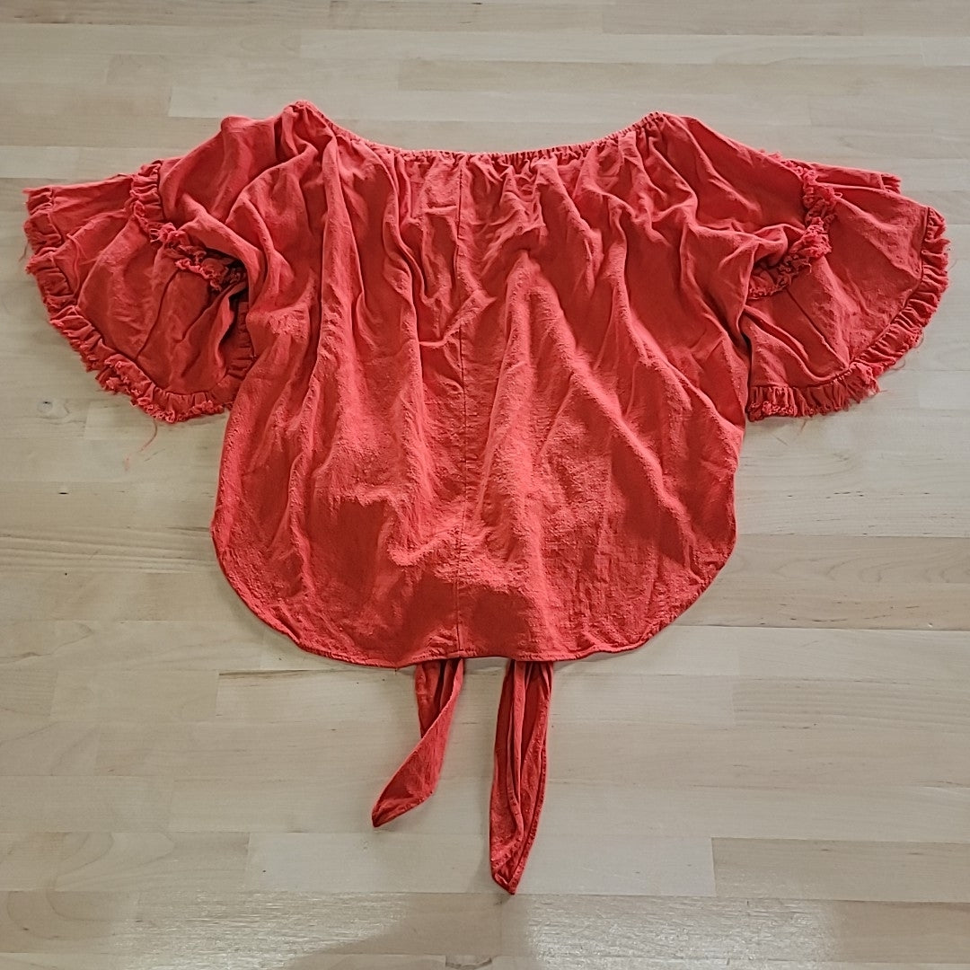 Umgee Size M Red Blouse