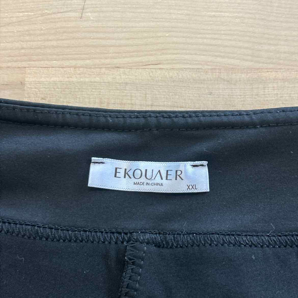 Ekouaer Size XXL Black Preloved Skirt