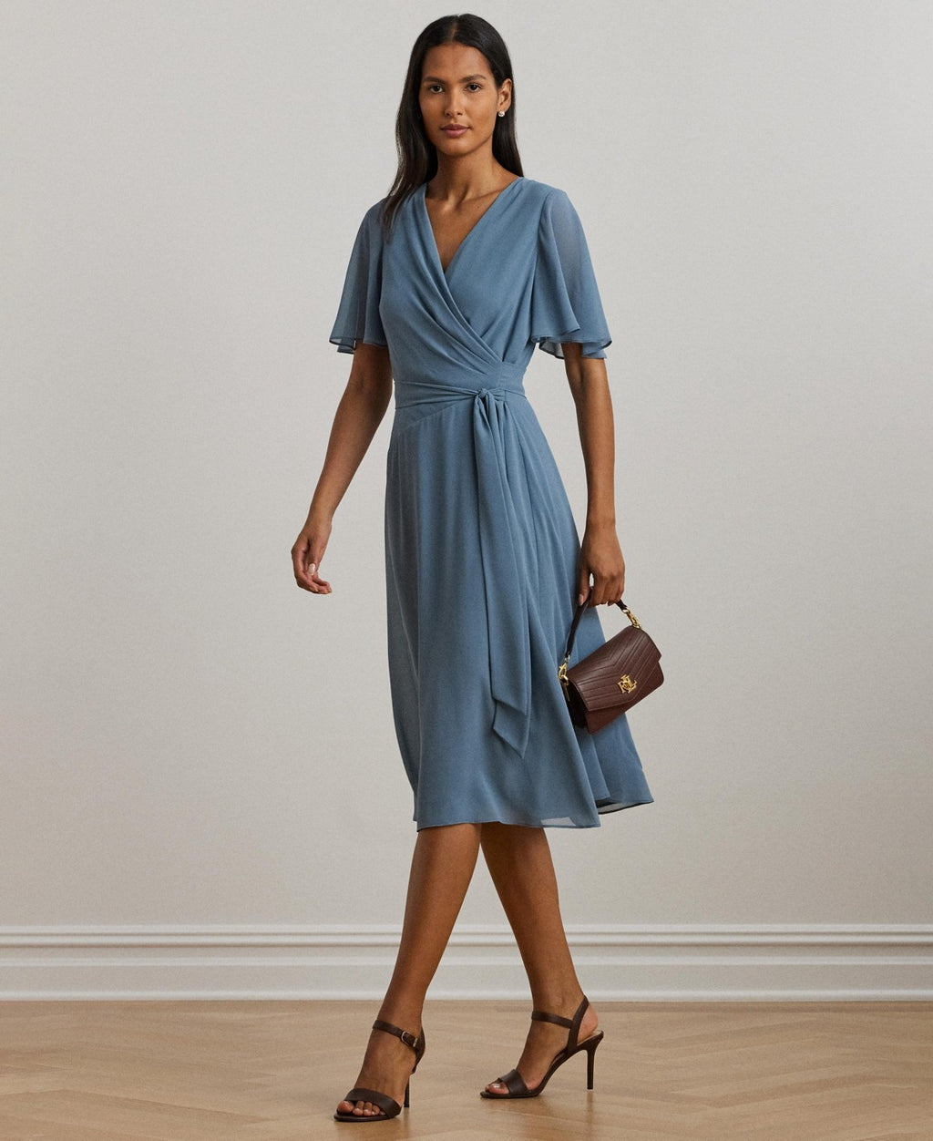 Ralph Lauren Size 10 Blue Dress