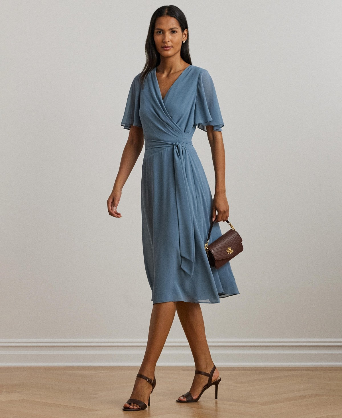 Ralph Lauren Size 10 Blue Dress