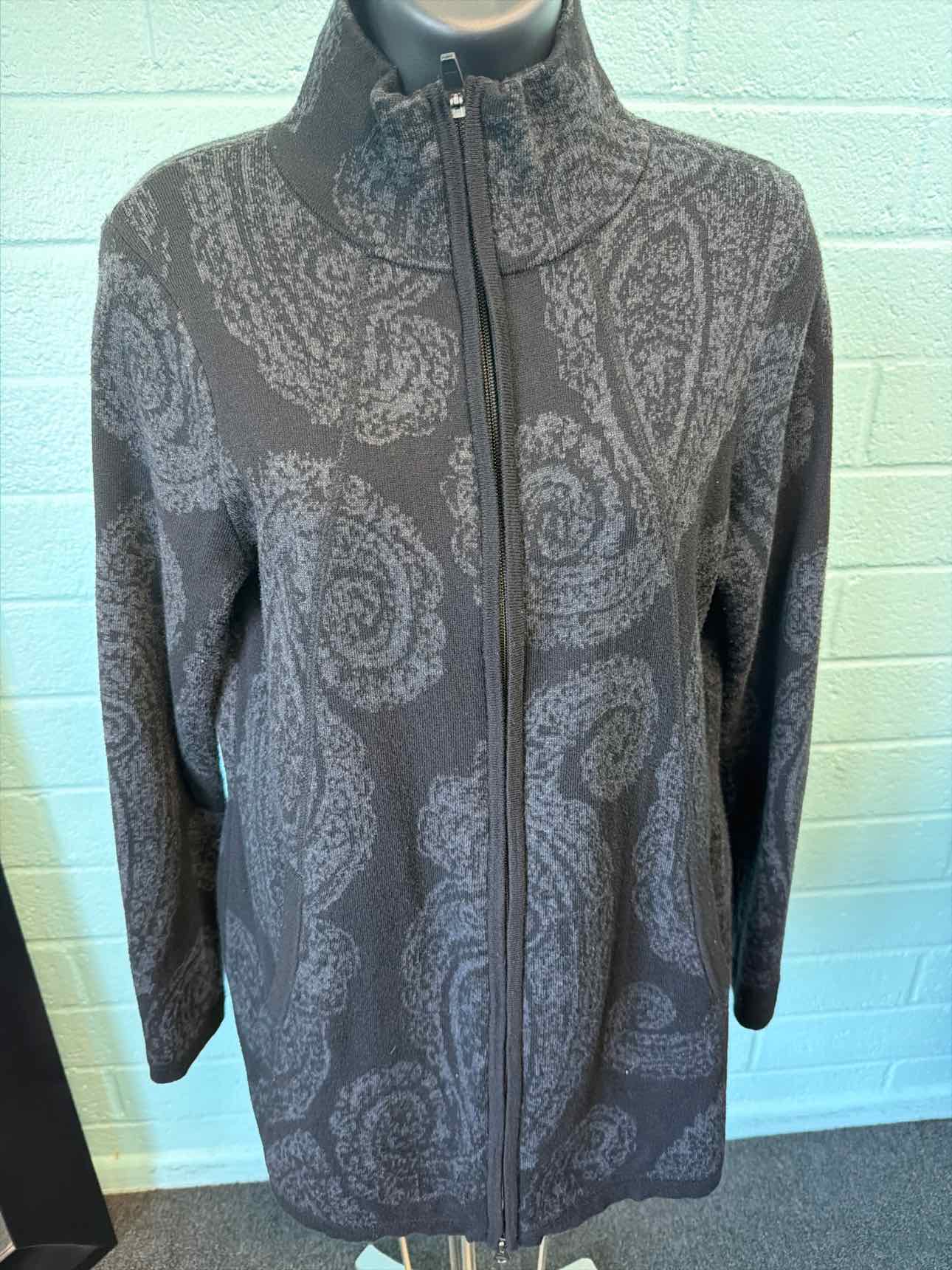 Cynthia Rowley Size M Gray & black Jacket