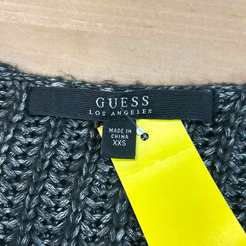 Guess Size XS Gray Knit Preloved Longsleeve