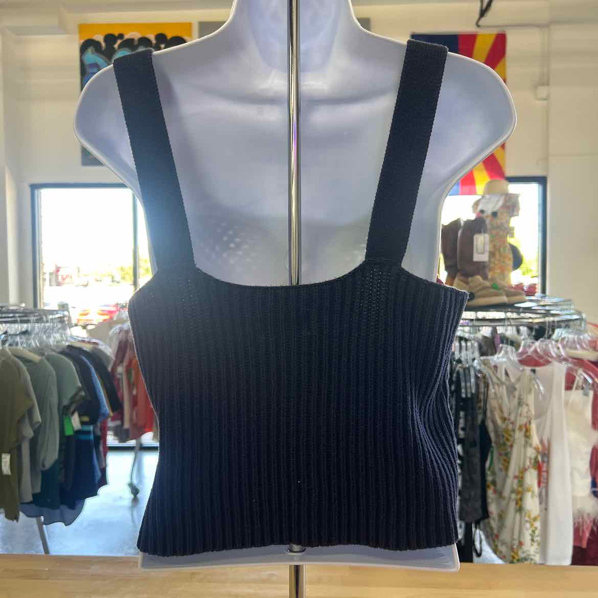 Pistola Size S Multi-Color Knit Preloved Tank