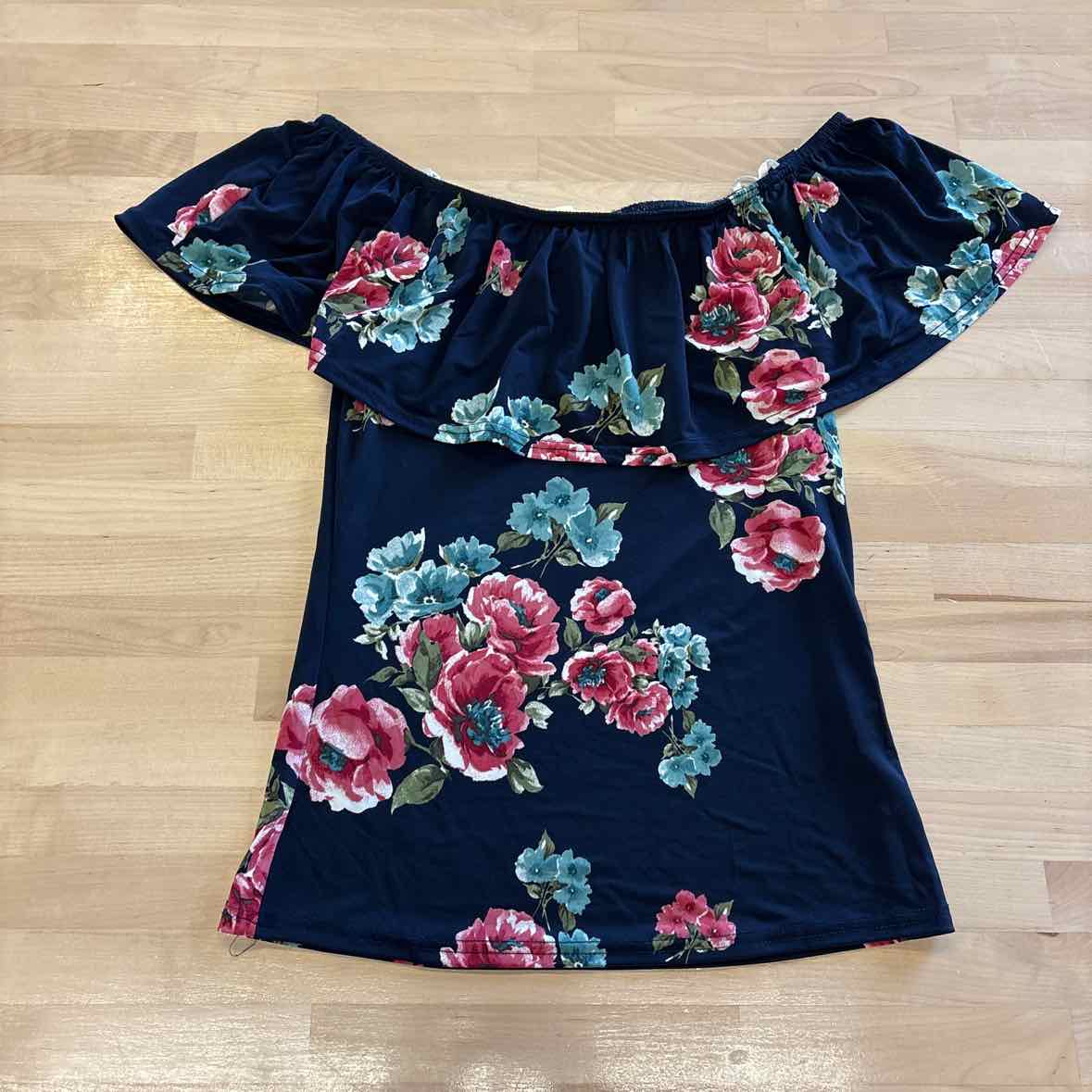 EM Size S Blue Blouse