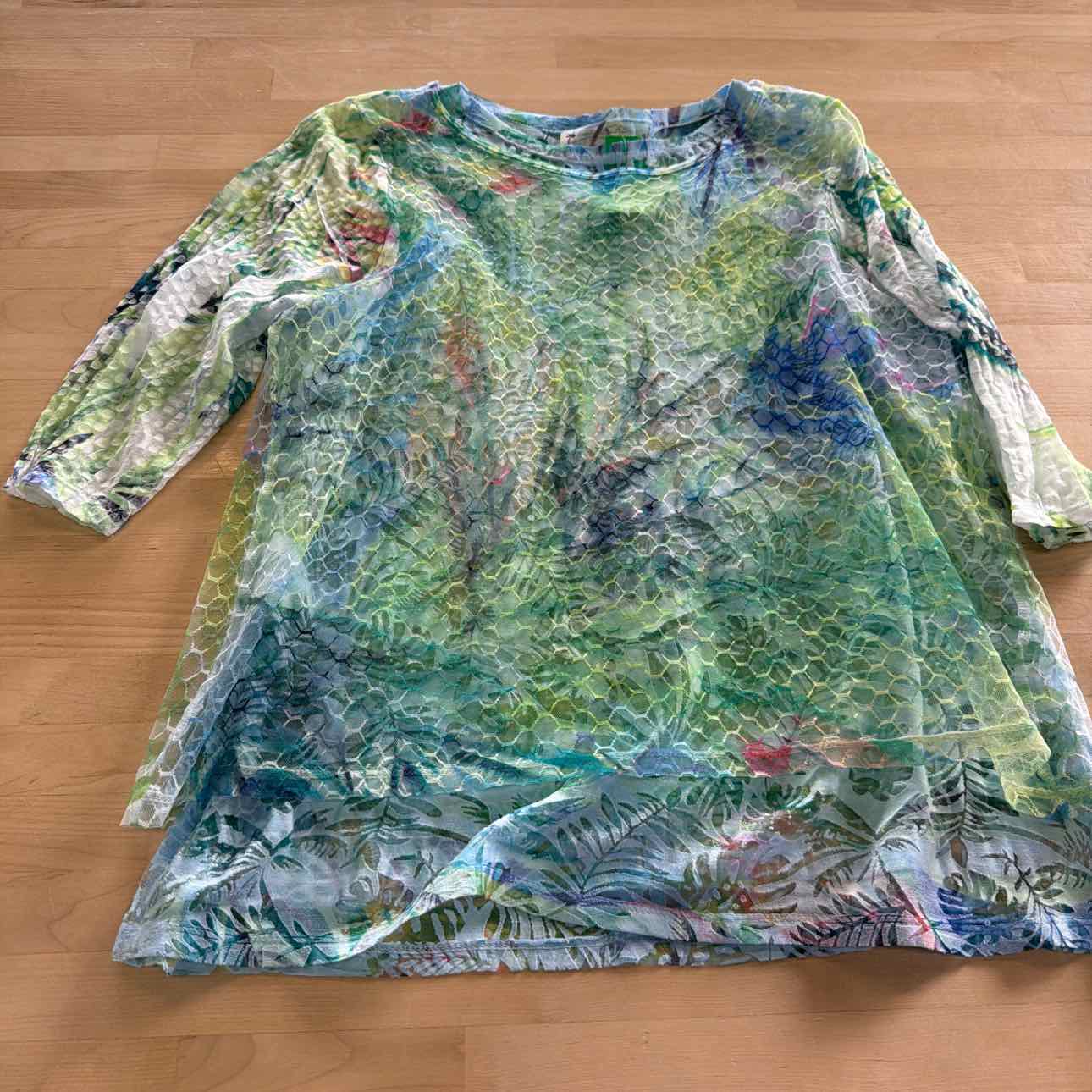 impulse california Size S Blue Preloved Blouse LS
