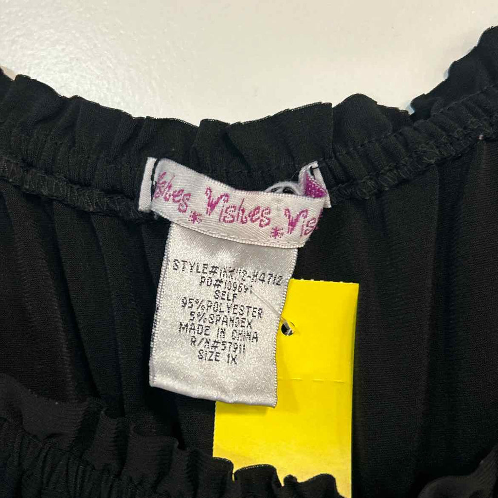 Wish Size 1X Black Preloved Dress